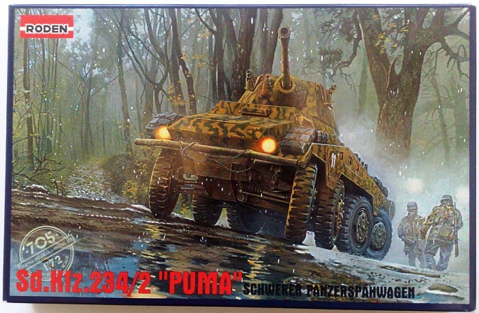 705 Roden Германский бронетранспортер Sd.Kfz.234/2 "Puma" 1/72