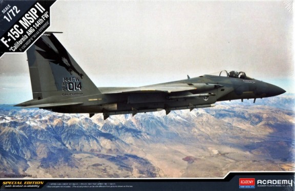  Сборная модель 12531 Academy Американский самолет F-15C California ANG 144th FW 