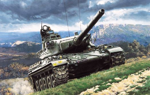 Сборная модель 79899 Heller Танк AMX 30/105 