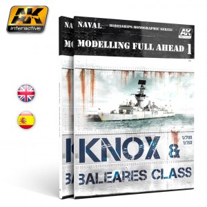 AK098 AK Interactive MODELLING FULL AHEAD 1 / KNOX & BALEARES CLASS