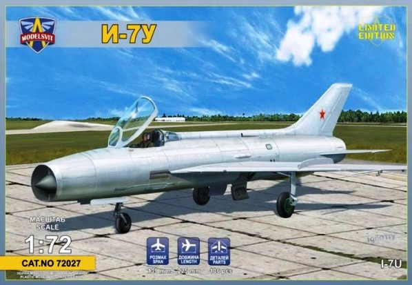 Сборная модель 72027 ModelSvit Самолет МиГ 7-У 
