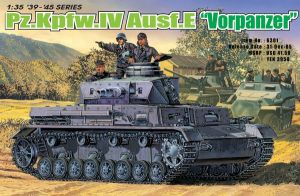 Сборная модель 6301 Dragon Немецкий танк Pz.IV Ausf E Vorpanzer