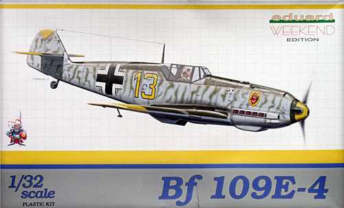 Сборная модель 3404 Eduard Самолет Bf 109E-4 