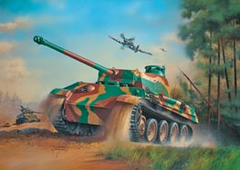 Сборная модель 03171 Revell Немецкий танк Kpfw. V Panther Ausg. G