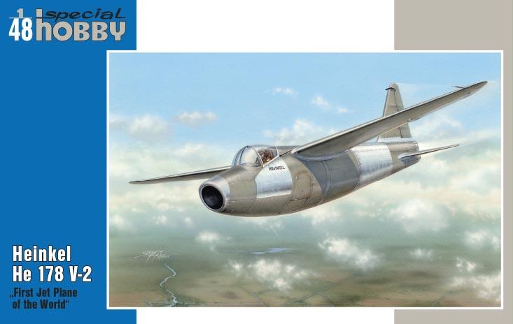 Сборная модель 48093 Special Hobby Самолет Heinkel He 178 V-2 