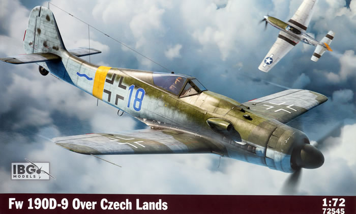 72545 IBG Models Focke-Wulf Fw 190D-9 Over Czech Lands 1/72