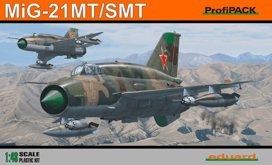 8233 Eduard Советский истребитель MiG-21 SMT (ProfiPACK) Масштаб 1/48