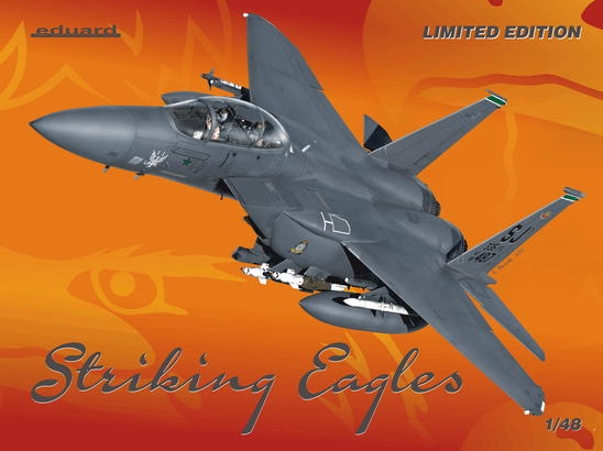  Сборная модель 1177 Eduard Самолет Striking Eagles 