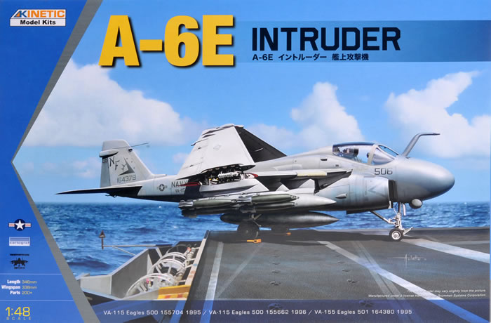 K48023 Kinetic A-6A/E Intruder 1/48
