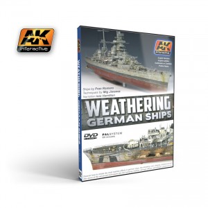 AK650 AK Interactive Видео "Состаривание Германских кораблей"  (DVD, 60мин)