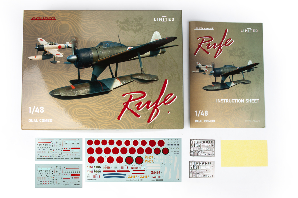 11171 Eduard Самолет Nakajima A6M2-N Type 2 Seaplane "Rufe" Dual Combo (Limited) 1/48