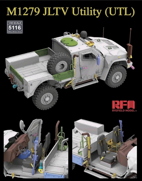 5116 RFM Бронеавтомобиль M1279 JLTV Utility 1/35