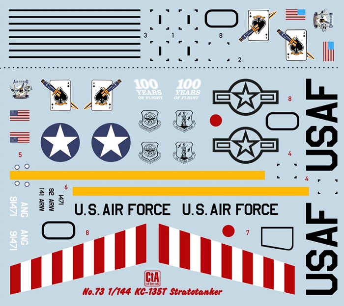 CTA-073 CtA Boeing KC-135T Stratotanker1/144