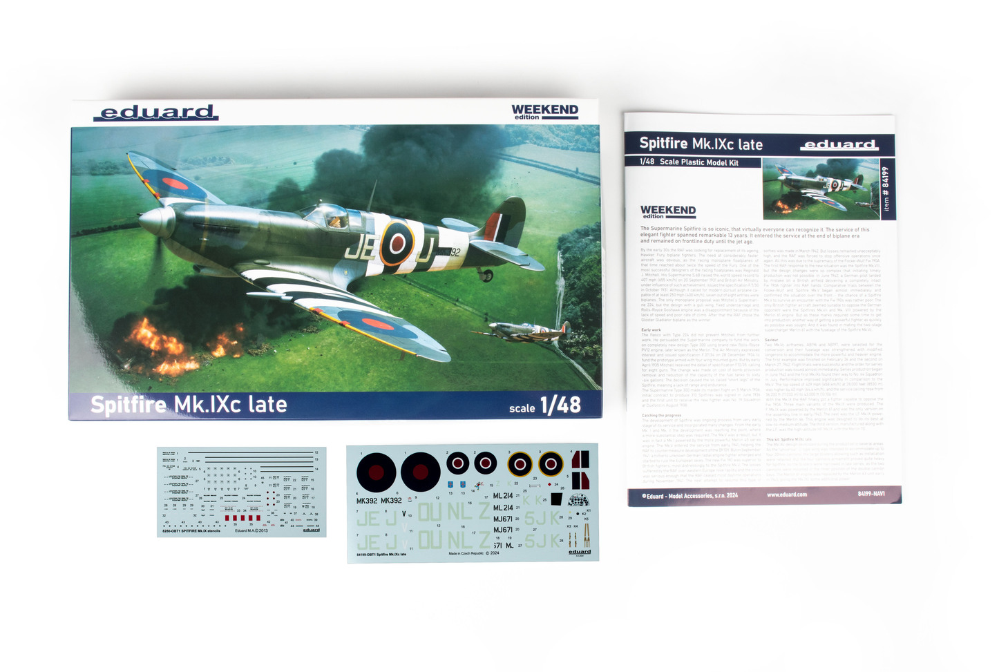 84199 Eduard Самолет Spitfire Mk.IXc Late (Weekend) 1/48