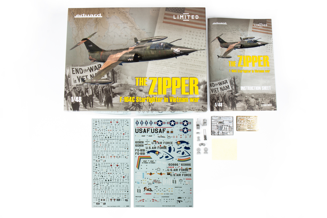 11169 Eduard Самолет F-104C Starfighter in Vietnam war "The Zipper" (Limited) 1/48