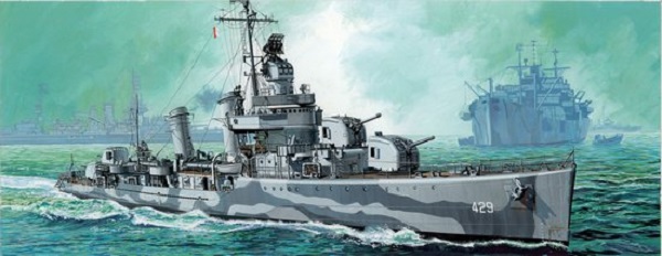 1027 Dragon Американский эсминец U.S.S Livermore DD-429 1942 г. 1/350