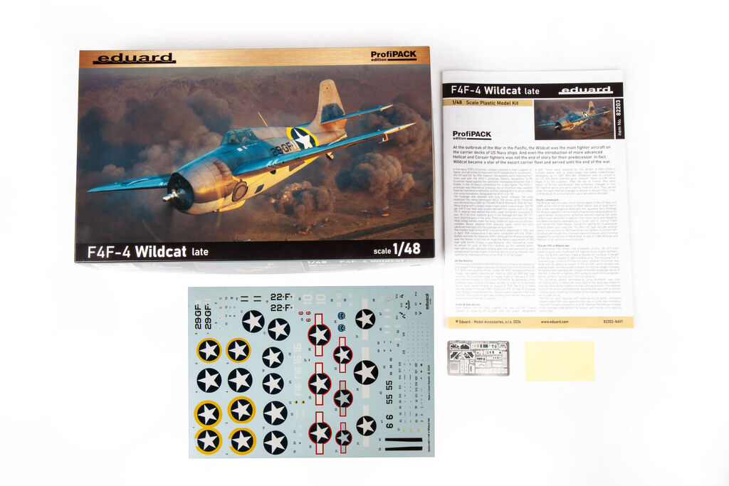 82203 Eduard Самолет F4F-4 Wildcat Late (ProfiPACK) 1/48