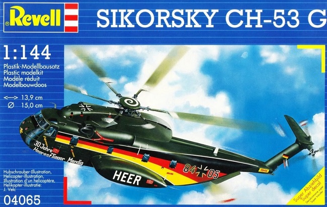 04065 Revell Вертолет Sikorsky CH-53 G 1/144