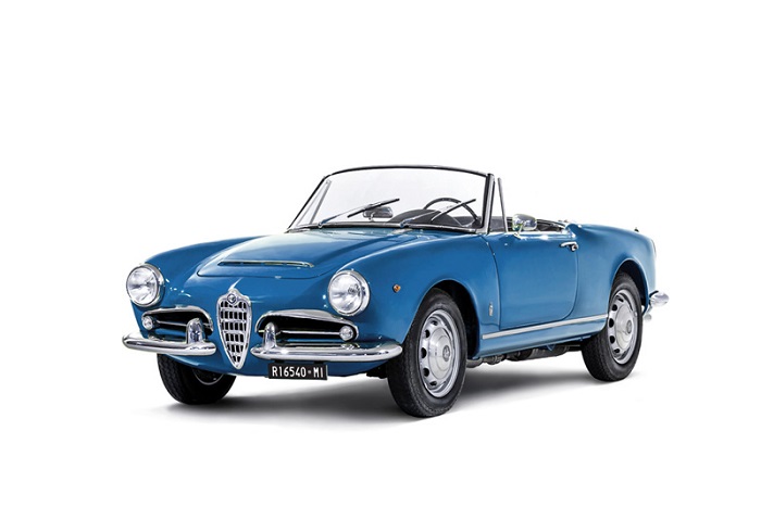 3668 Italeri Автомобиль Alfa Romeo Giulia 1600 Spider 1/24