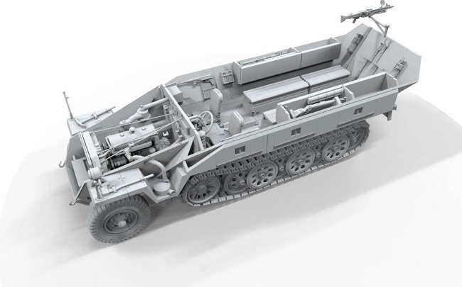 BT-041 Border Model Бронетранспортёр Sd.Kfz.251/1 Ausf.D 1/35