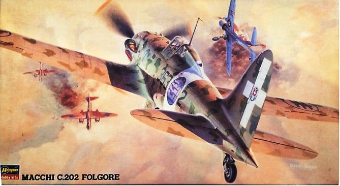 09132 Hasegawa Итальянский истребитель MACCHI C.202 FOLGORE 1/48