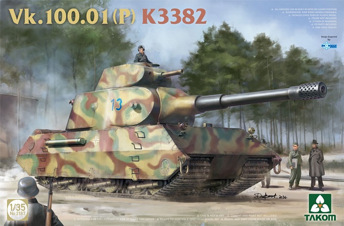 2187 Takom Танк VK 100.01 (P) K3382 1/35