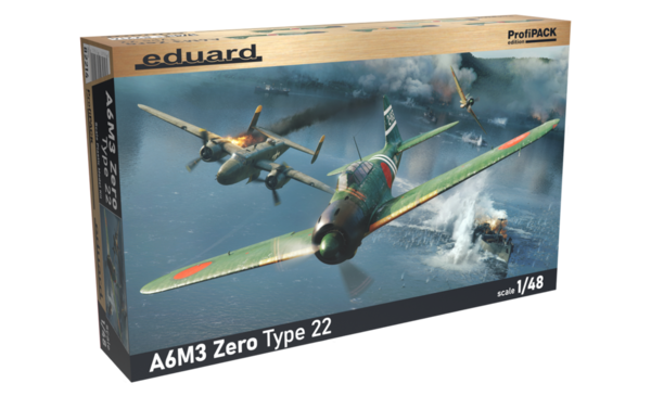 82214 Eduard Самолет A6M3 Zero Type 22 (ProfiPACK) 1/48