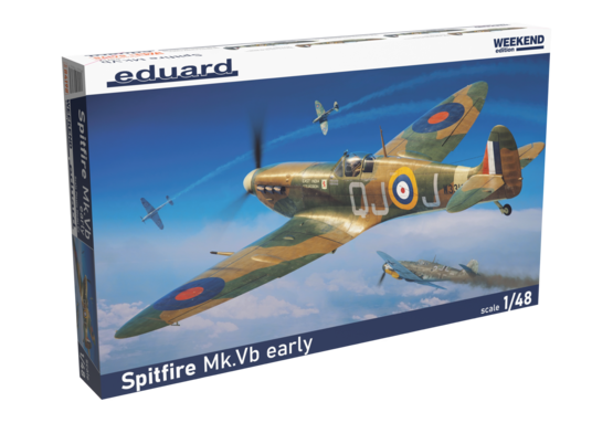 84198 Eduard Самолет Spitfire Mk.Vb Early (Weekend) 1/48