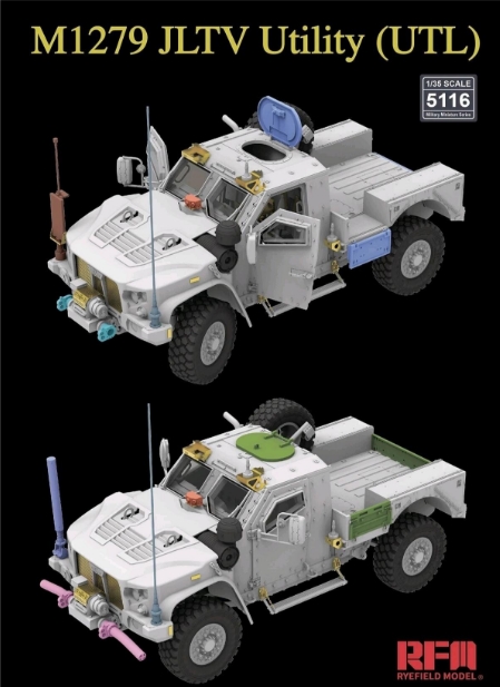 5116 RFM Бронеавтомобиль M1279 JLTV Utility 1/35