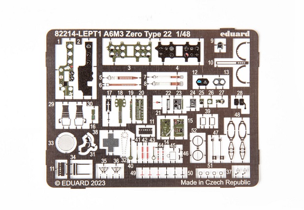 82214 Eduard Самолет A6M3 Zero Type 22 (ProfiPACK) 1/48