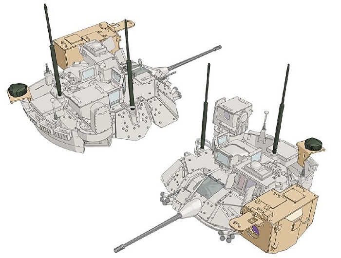 2006 Magic Factory Машина огневой поддержки M7A3 BFIST Bradley 1/35