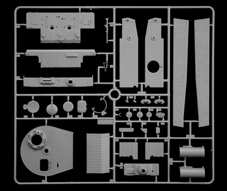 6754 Italeri Танк Tiger I Ausf. E Late Production 1/35