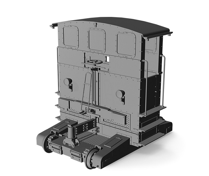 AK35009 AK Interactive Локомотив Automotore FS 206/207/208 Sogliola 1/35