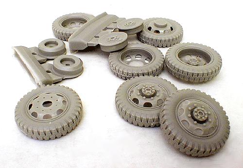 L35001B LeadWarrior Wheels set for Opel-Blitz 3000A ( 4x4 Full-Drive ) Масштаб 1/35