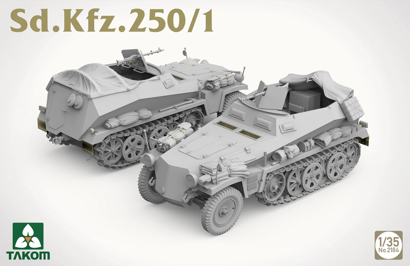 2184 Takom Бронетранспортер Sd.Kfz. 250/1 1/35