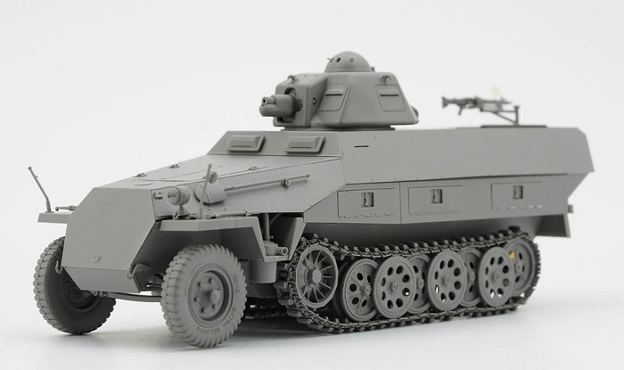 BT-042 Border Model Бронетранспортёр Sd.Kfz.251D Ausf D с башней R35 1/35